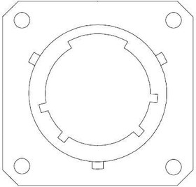 M38999/9-21B, Circular MIL Spec Tools, Hardware & Accessories DUMMY RECEPTACLE