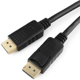 Фото 1/3 Кабель DisplayPort Cablexpert CC-DP2-10M, v1.2, 10м, 20M/20M, черный, экран, пакет