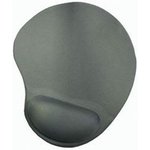 Коврик для мыши гелевый BU-GEL/grey, серый, 230х205х25, BURO