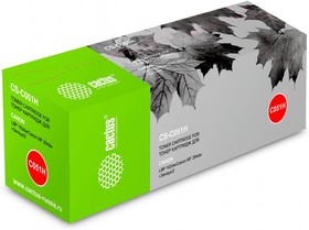 Фото 1/10 Картридж Cactus CS-C051H, 051H, черный / CS-C051H