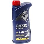 1105, MANNOL Diesel Extra 10W-40 CH-4/SL 1л. моторное масло полусинтетика