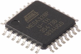 ATMEGA328P-AUR, Микросхема, микроконтроллер AVR, EEPROM: 1kБ, SRAM: 2kБ, Flash: 32kБ, TQFP32