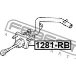 1281-RB, 1281-RB_цилиндр сцепления главный!\ Hyundai Solaris 10