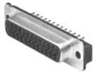 5745922-2, D-Sub Standard Connectors 25P RCPT ACT PIN/MS MED STD
