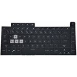 Клавиатура для ноутбука Asus ROG Strix Scar III G512 черная с подсветкой