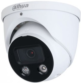 Фото 1/6 DAHUA DH-IPC-HDW3449HP- AS-PV-0280B-S4 Уличная турельная IP-видеокамера TiOC с ИИ и активным сдерживанием 4Мп; 1/2.7" CMOS; объектив 2.8мм, 