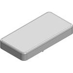 MS511-10S, 51.1 x 25.7 x 6.5mm One-piece Drawn-Seamless RF Shield/EMI Shield (CRS)