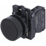 XB5AA21, Push-Button, Complete Momentary Function 1NO Panel Mount Black