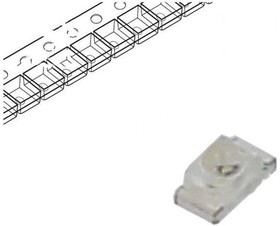 Фото 1/2 SR190AC-2BJ, LED; SMD; 0603; amber; 200?400mcd; 1.6x0.8x0.95mm; 35°; 1.6?2.4V