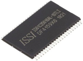Фото 1/2 IS61C25616AL-10TLI, IC: SRAM memory; 256kx16bit; 5V; 10ns; TSOP44 II; parallel