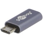 55553, Кабель USB 2.0,USB 3.1 вилка micro USB B,гнездо USB C