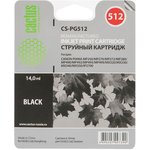 Картридж струйный Cactus CS-PG512 PG-512 CS-PG512 черный (15мл) для Canon Pixma ...