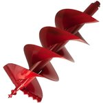 Шнек двухзаходный для грунта мотобура ф = 250 мм, L=800 мм DGA-250/800