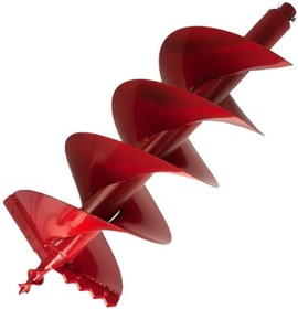 Фото 1/10 Шнек двухзаходный для грунта мотобура ф = 250 мм, L=800 мм DGA-250/800