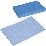 TCS-10060B, Губка для очистки жала паяльника , 100x60 мм, синяя, целлюлозная