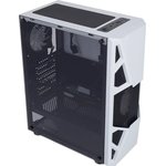 Корпус ATX Formula CL-3303W RGB, Midi-Tower, без БП, белый