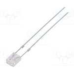 OSRBP27BA1B, LED; rectangular; 2x3x4mm; bipolar,bicolour; red/blue; 500?750mcd