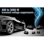 SM6T22AY, ESD Suppressors / TVS Diodes 600 W 4kW Transil 6V to 70V Uni