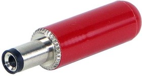 765, DC Power Connectors DC PWR PLG 0.100" 1.42"L, RED HANDLE