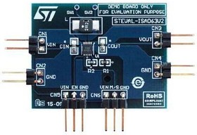 STEVAL-ISA063V2, Power Management IC Development Tools 1A High EFF DC CONV STBB1-APUR Board