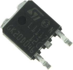 Фото 1/3 LD1117DT12CTR, IC: voltage regulator; LDO,linear,fixed; 1.2V; 0.95A; DPAK; SMD