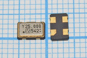 Генератор кварцевый 25МГц 3.3В, HCMOS в корпусе SMD 5x3.2мм; №St-by гк 25000 \\SMD05032C4\CM\ 3,3В\NSA5312A\NDK