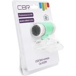 CBR CW 830M Green, Веб-камера с матрицей 0,3 МП, разрешение видео 640х480 ...
