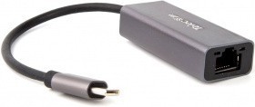 Фото 1/10 Telecom  TU320M  Кабель-переходник USB 3.1 Type-C -- RJ-45 1000Mbps Ethernet, Aluminum Shell, 0.15м [6926123470442]
