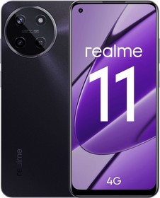 Фото 1/10 Смартфон Realme 11 8GB/256GB черный (RMX3636)
