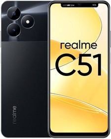 Фото 1/8 Смартфон Realme C51 6GB/256GB RMX3830 черный