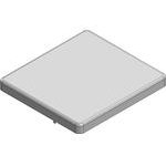 MS483-10S, 48.3 x 44.3 x 4.4mm One-piece Drawn-Seamless RF Shield/EMI Shield (CRS)
