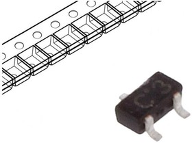 Фото 1/2 1SS362(TE85L,F), SC-75 Switching Diode