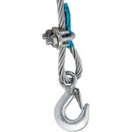 902769, Трос буксир.стальн.витой 7т 4м 12мм (2 крюка) в пакете