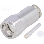 400PUM, Вилка, UHF (PL-259), "папа", прямой, CNT-400, на провод, 50Ом