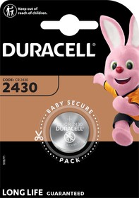 Батарейки Duracell 5007994 2430-1BL литиевая 3v 1шт.