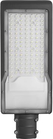 Фото 1/5 Уличный светильник консольный светодиодный SP3034, 80W, 6400К, 10000Lm, IP65, черный, 41580