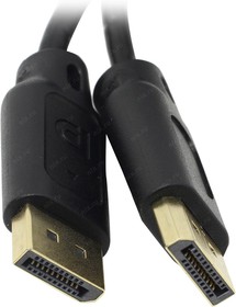 Фото 1/2 Exegate EX284912RUS Кабель DisplayPort (20M-20M) 1.8м ExeGate  EX-CC-DP-1.8  v1.2, позол. контакты