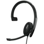 1000899, ADAPT 130T Black, White Wired USB A On Ear Headset