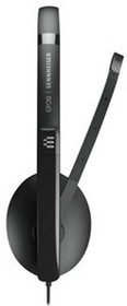 1000901, Adapt 160T Black, White Wired USB A On Ear Headset