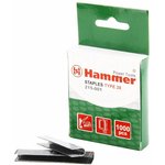 215001, 34001 Скобы для степлера Hammer Flex 215-001 12мм, ширина 5мм ...