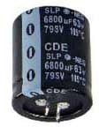 SLP223M025H5P3, Aluminum Electrolytic Capacitors - Snap In 22000uF 25V 20% 105C