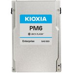 Ssd накопитель KIOXIA Enterprise SSD 2,5"(SFF), PM6-R, 15360GB, SAS 24G (SAS-4 ...