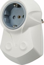 0463x0000, 463 IP20 White Plug-In Power Distribution Unit Plug, Rated At 16A, 230 V