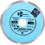 Диск алмазный отрезной 125x22,23 Сплошной Керамик PRO супер тонкий 370125