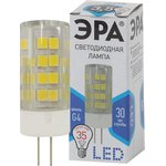 Лампочка светодиодная ЭРА STD LED JC-3,5W-220V-CER-840-G4 G4 3,5Вт керамика ...