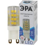 Лампочка светодиодная ЭРА STD LED JCD-5W-CER-840-G9 G9 5Вт керамика капсула ...