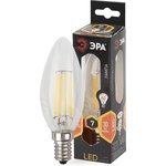 Лампочка светодиодная ЭРА F-LED B35-7W-827-E14 Е14 / Е14 7Вт филамент свеча ...