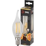 Лампочка светодиодная ЭРА F-LED BXS-7W-827-E14 Е14 / Е14 7Вт филамент свеча на ...