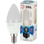 Лампочка светодиодная ЭРА STD LED B35-9W-840-E14 E14 / Е14 9Вт свеча нейтральный ...
