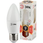 Лампочка светодиодная ЭРА STD LED B35-9W-827-E27 E27 / Е27 9Вт свеча теплый ...